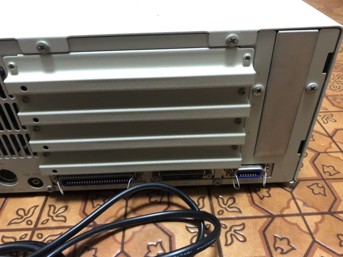 NEC PC-9801DX/U2 通電確認済み 元箱付き 付属品付き レトロpc NEC -