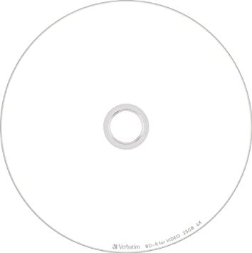 1回録画用 ブルーレイディスク BD-R 25GB 50枚 ホワイトプリンタブル 片面1層 1-6倍速