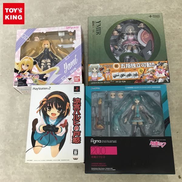 1円～ 未開封含 figma 初音ミク 2.0、S.H.Figuarts To LOVEる