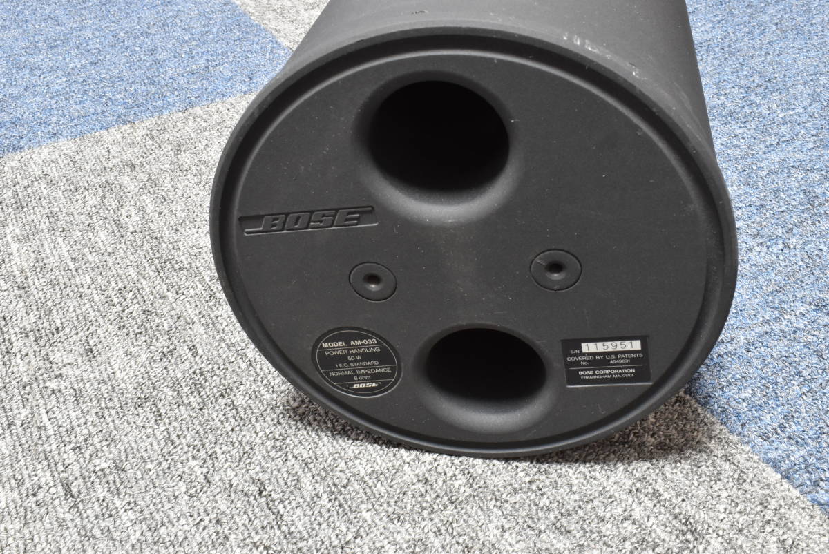 BOSE ACOUSTIMASS CANNON AM-033 ボーズ サブウーファー ○送料込み