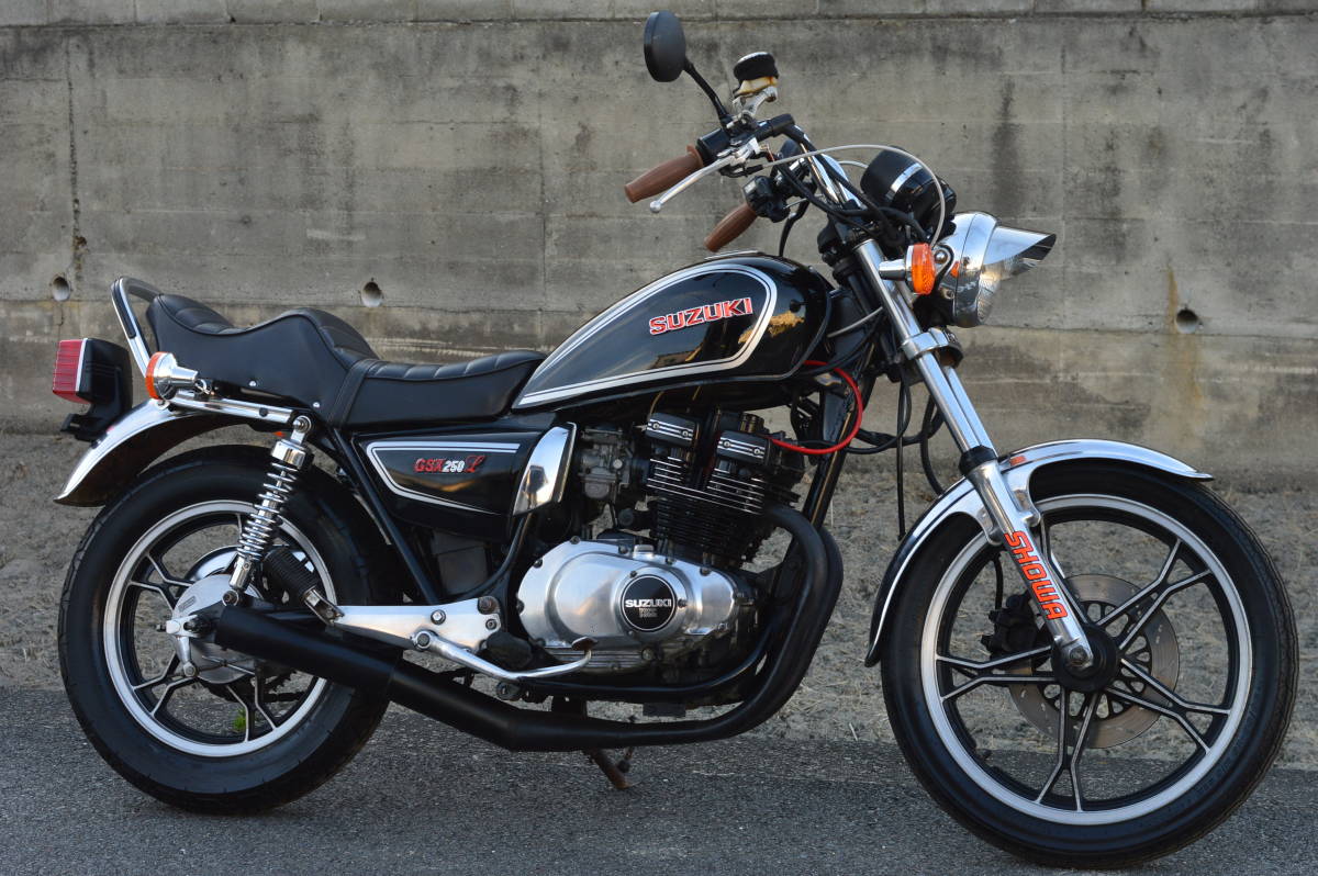 GSX250L カスタム済み GSX250T GSX250E ザリ ゴキ アメザリ Z250LTD