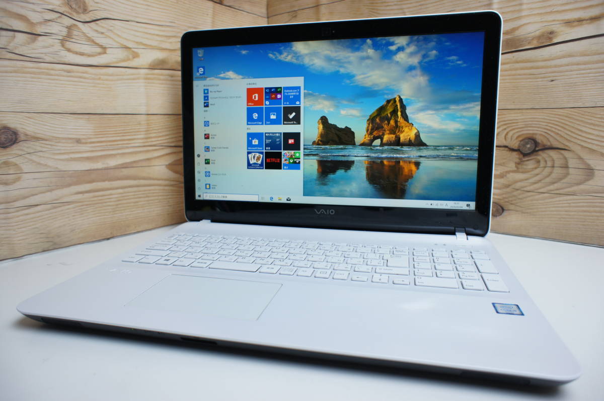 ☆美品☆ホワイト♪激速大容量(新品)SSD512GB 第6世代☆core i5-6300HQ 