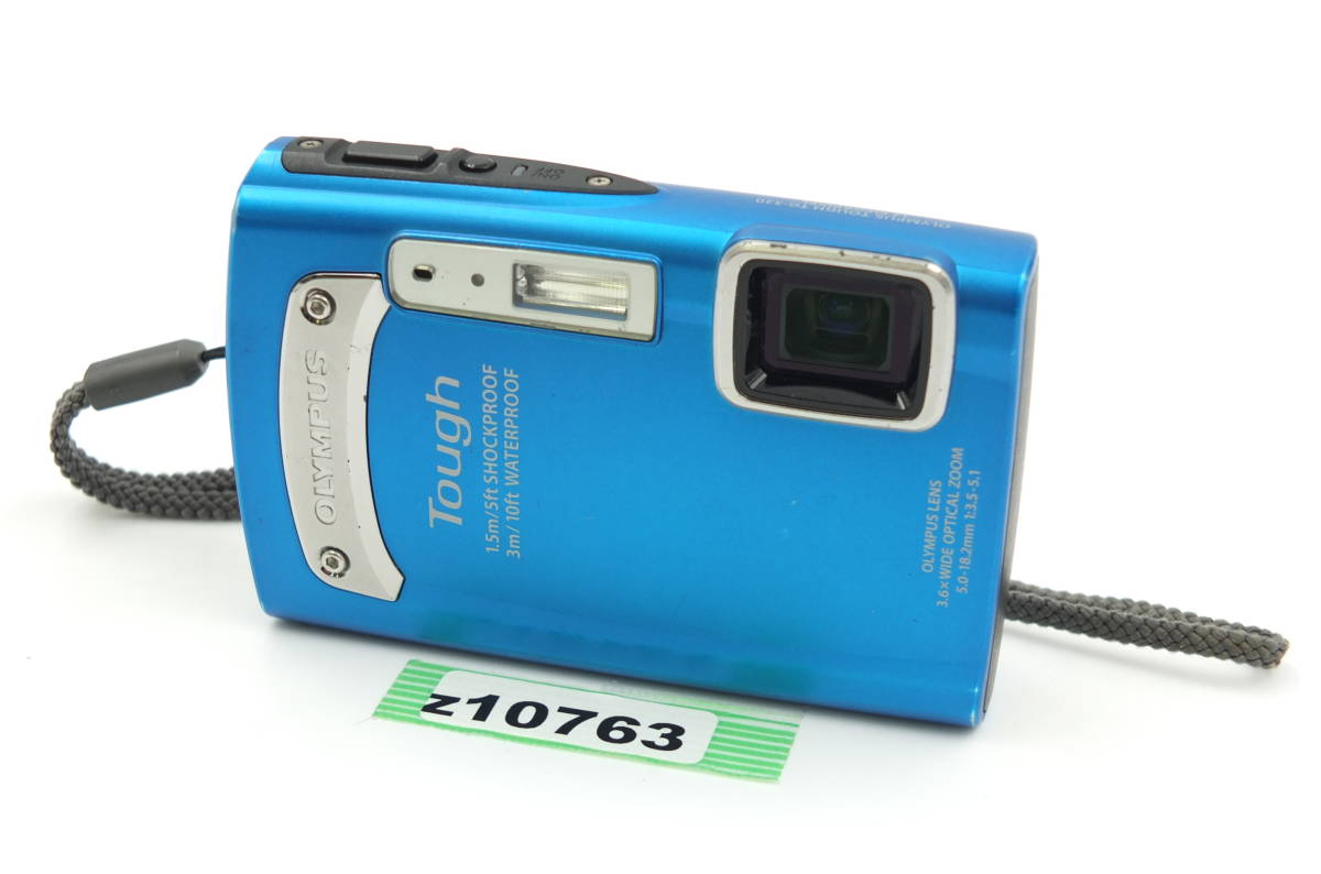 新作，定番 z10763 OLYMPUS オリンパス TG-320 Tough 1.5m/5ft SHOCKPROOF 3m/10ft WATERPROOF デジタルカメラ 品 バッテリー付き 格安スタート(オリンパス)｜売買されたオークション情報、yahooの商品情報をアーカイブ公開 オリンパス
