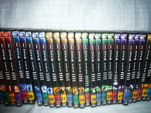 THE X DVD FILES デアゴスティーニ○○○DVD 1-49巻セット