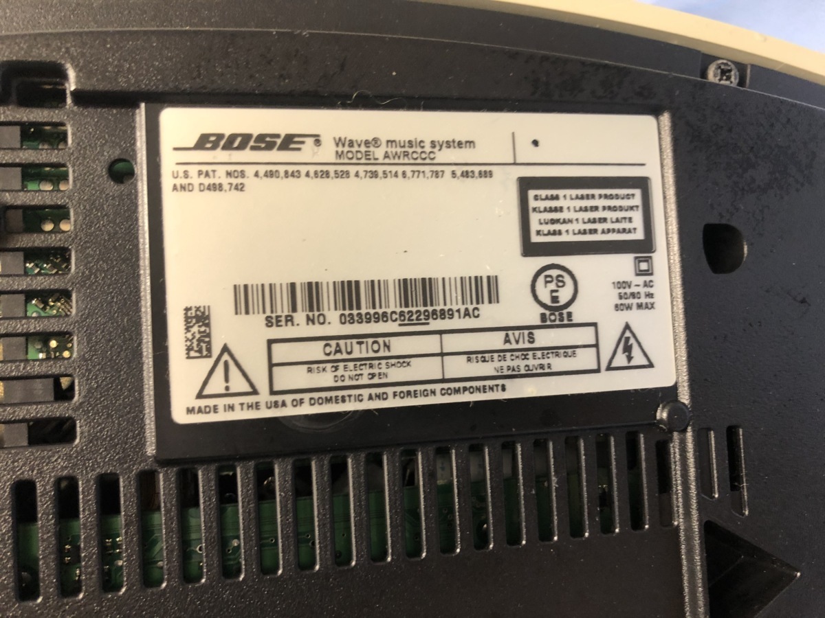 BOSE Wave Music System AWRCCC 7/28① 【公式通販】