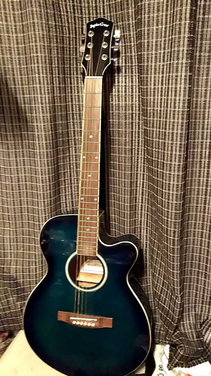 Crue Sepia Acoustic - | Guitar 公式 エレアコ EAW-180-BLS YouTube