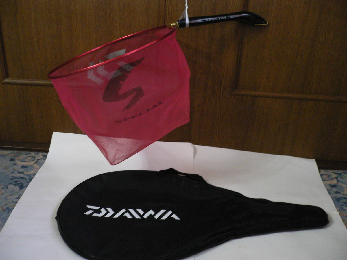 激安大特価，格安 DAIWA 鮎ダモSF競技スペシャル３９１０－J 色：赤 ３９ｃｍ 網目約１ｍ スピードフォルム形状(タモ)｜売買されたオークション情報、yahooの商品情報をアーカイブ公開 - オークファン タモ