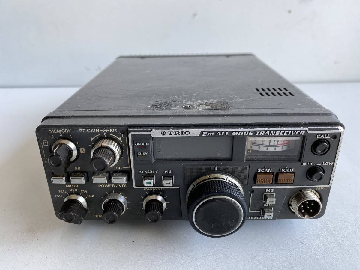 トリオ TR-9000G 2mオールモードトランシーバー セット トリオ TR-9000G 2mオールモードトランシーバー セット ④◇TRIO