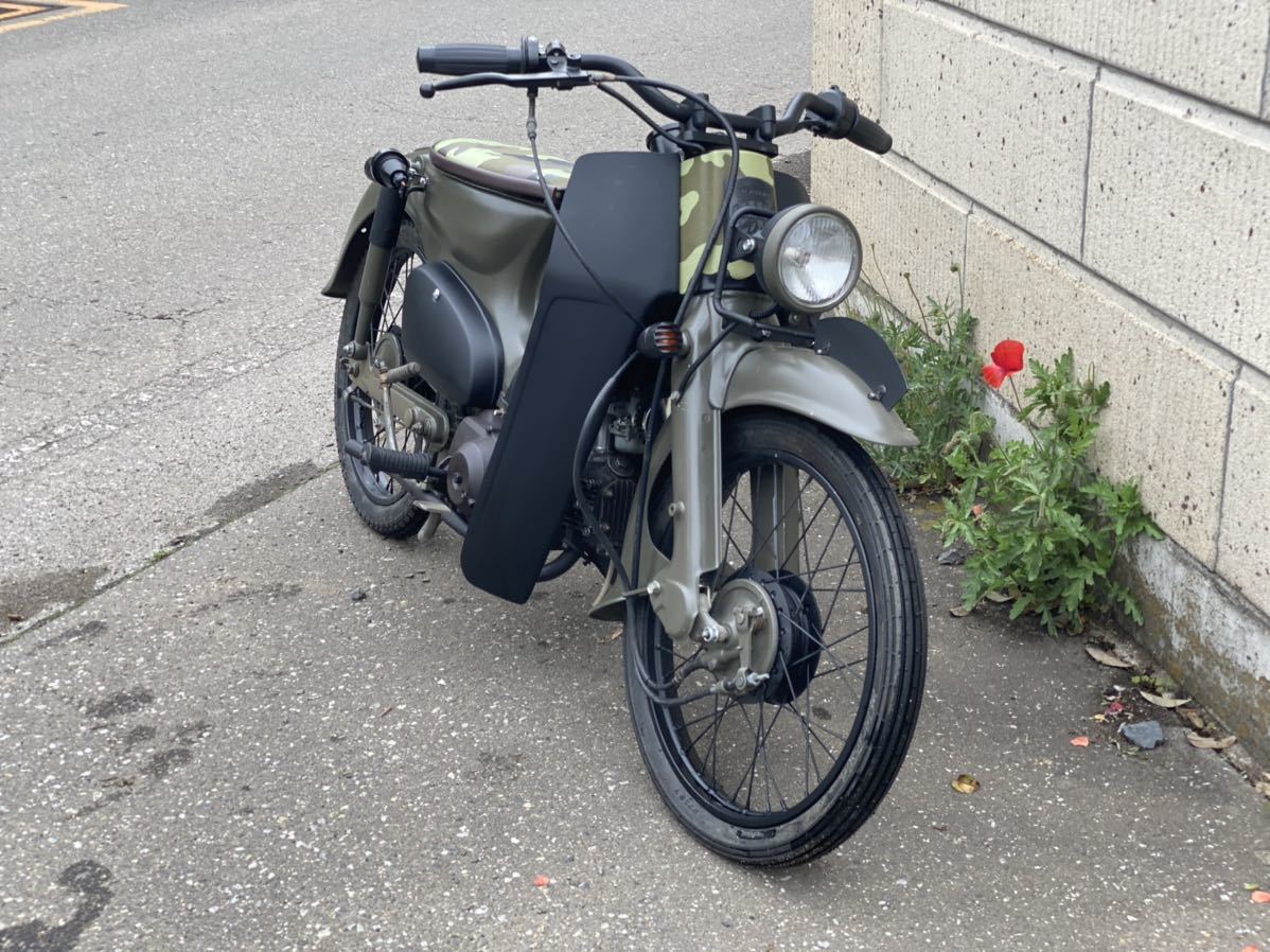 バイク リトルカブ スーパーカブ プレスカブ等 ショート加工マフラー