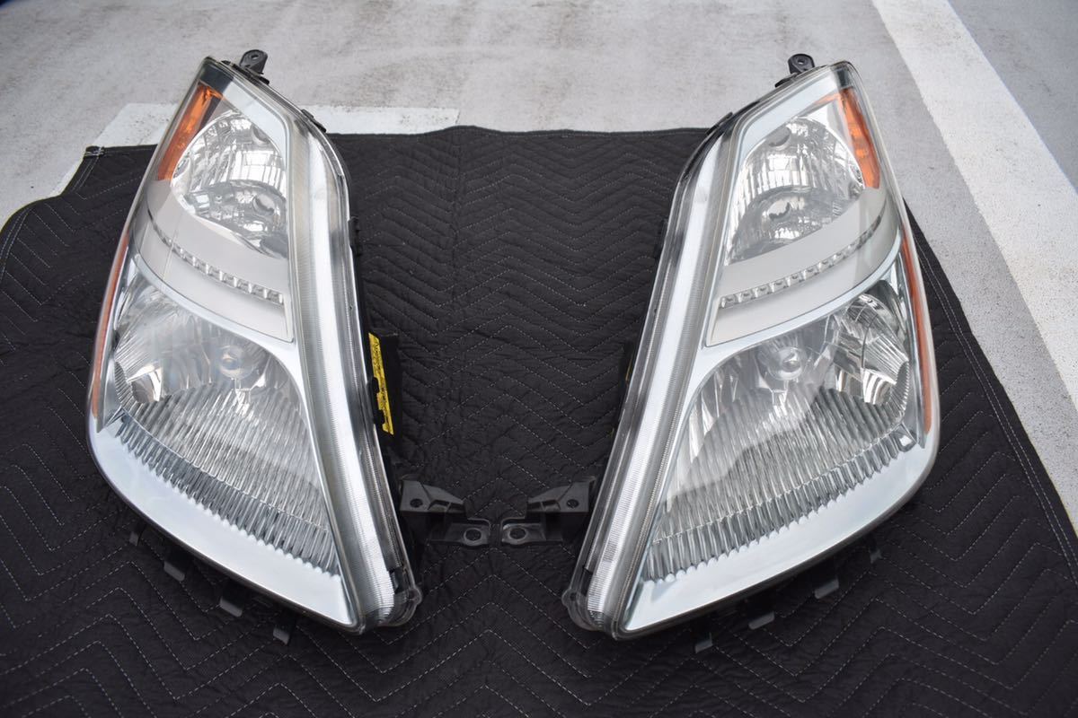 プリウス NHW20 後期 PRIUS US トヨタ純正 ヘッドライト左右 ペア HID 