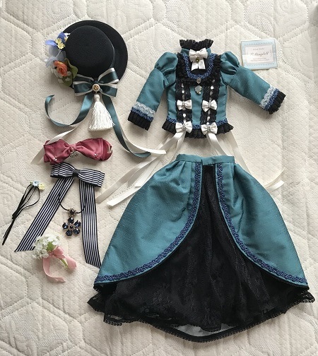 ディーラー様製　SD 女の子 SD13女の子 ドレス　セット