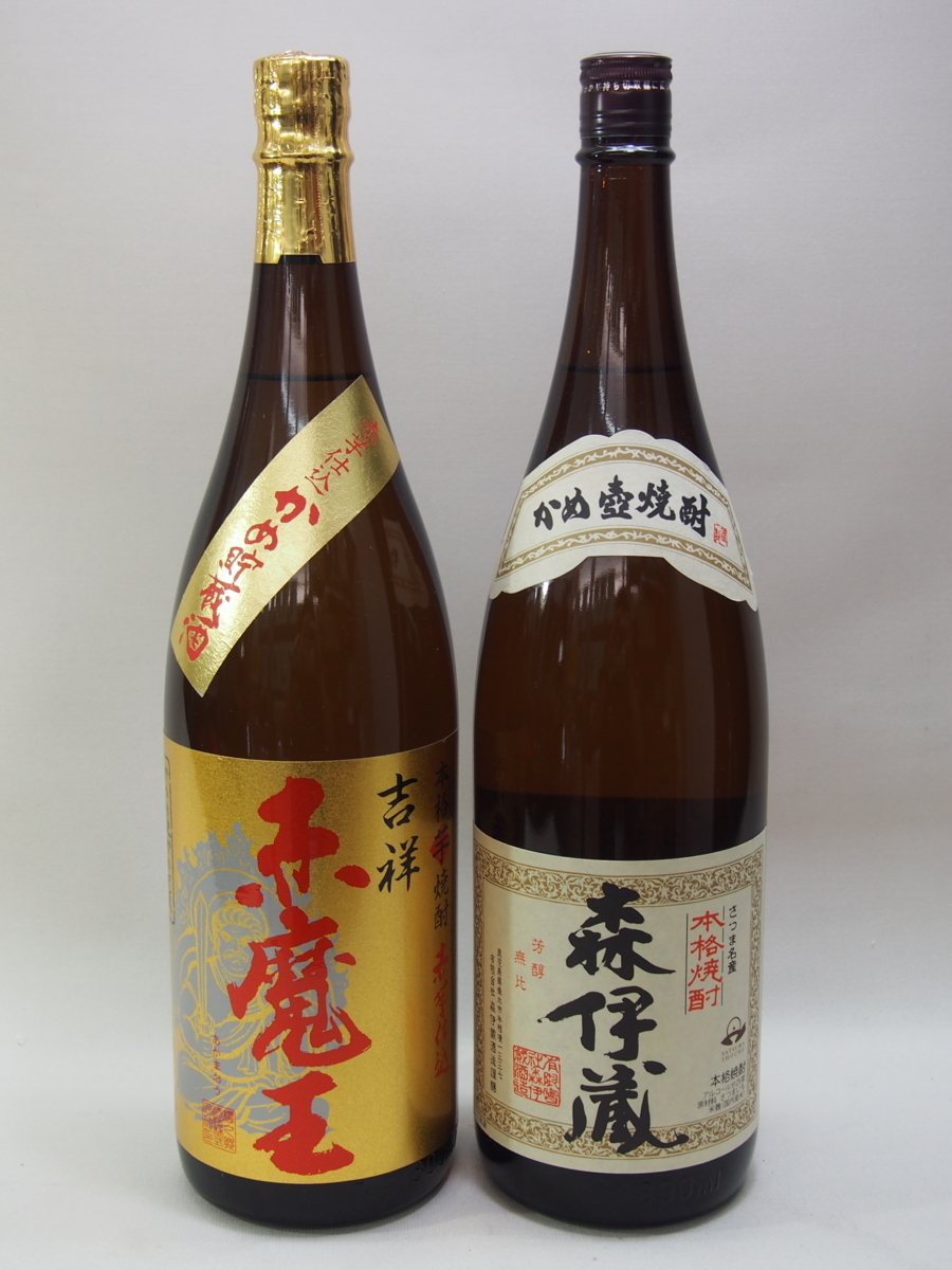 大人気，最新作 233 森伊蔵 1800ml 和紙無し 赤魔王 1800ml 未開栓品 2本セット(セット、まとめ売り)｜売買されたオークション情報、yahooの商品情報をアーカイブ公開 - オークファン 芋焼酎