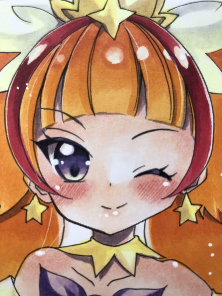 手描きイラスト ＊Go！プリンセスプリキュア ＊キュアトゥインクル