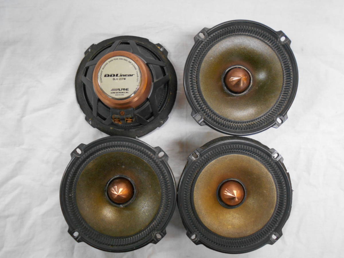 ALPINE DLX-Z17W スピーカーセット Alpine DDLinear DLX-Z17W 【公式通販】