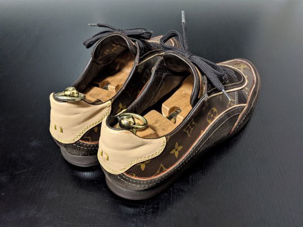 美品 ルイヴィトン 7.5 LOUIS VUITTON ♯GO0056 モノグラム コンビ