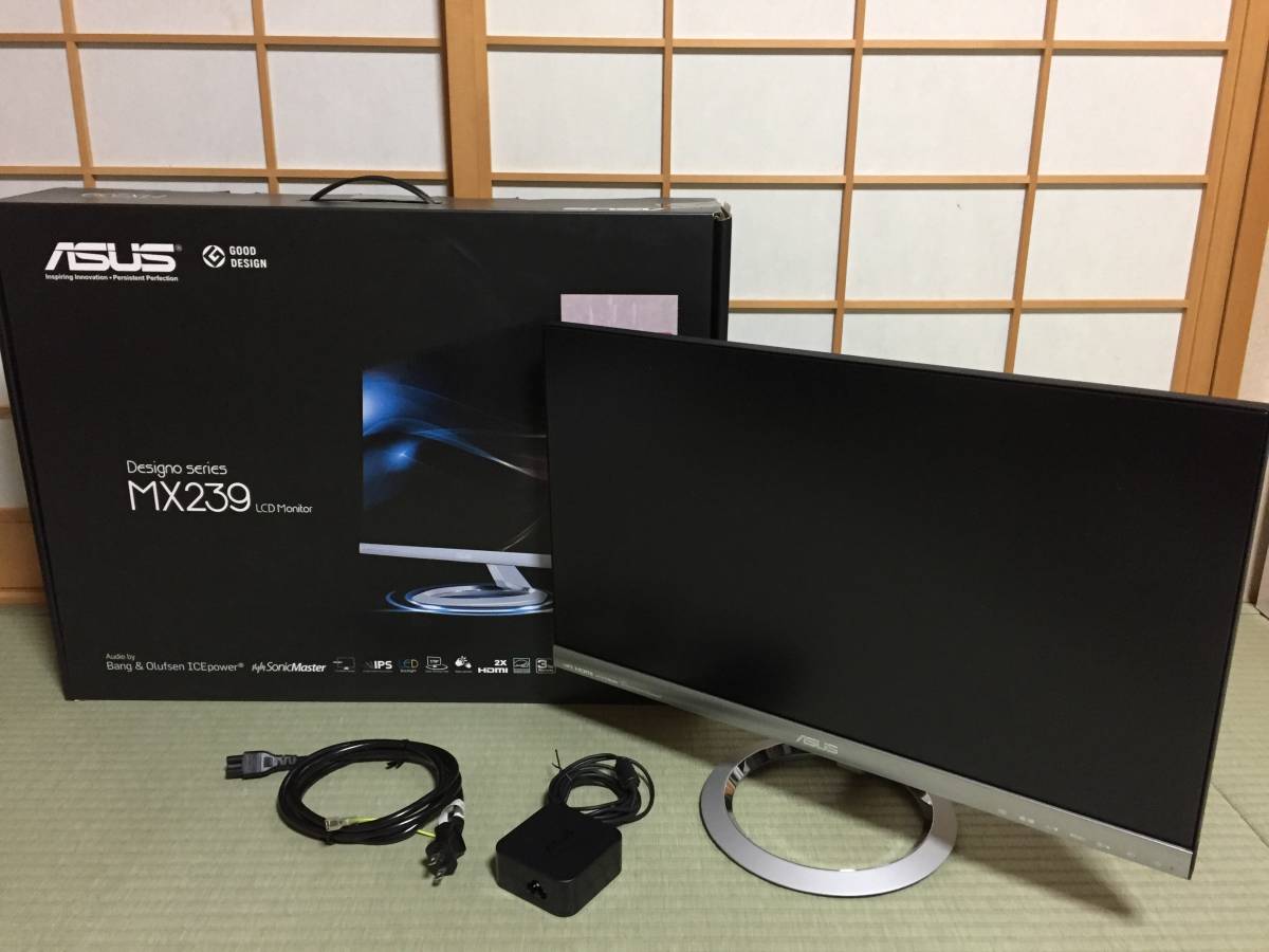 ASUS MX239HR シルバー 中古】23インチ フルHD ノングレア 非光沢