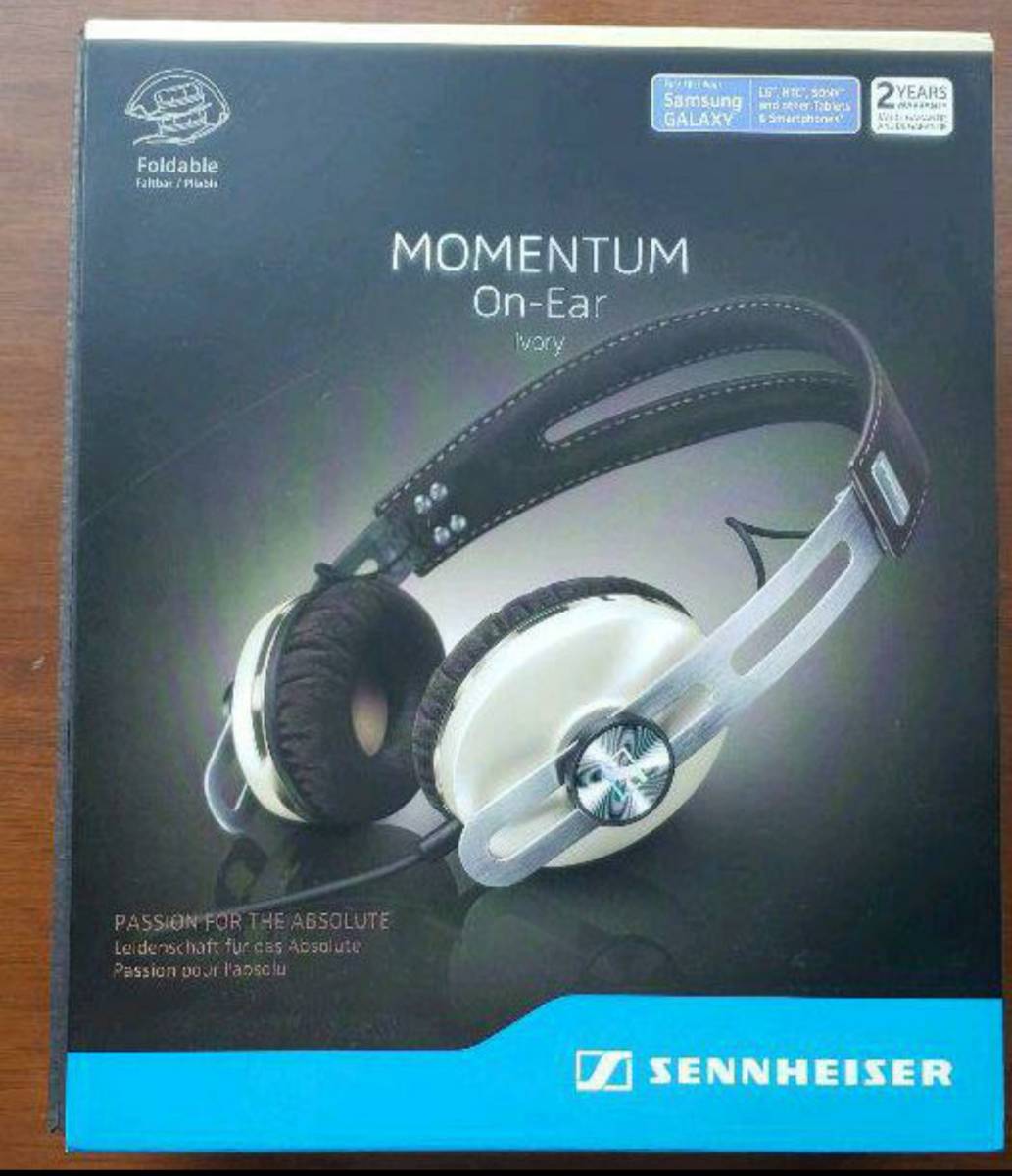 SENNHEISER MOMENTUM On-Ear Ivory G Sennheiser Momentum Headphones
