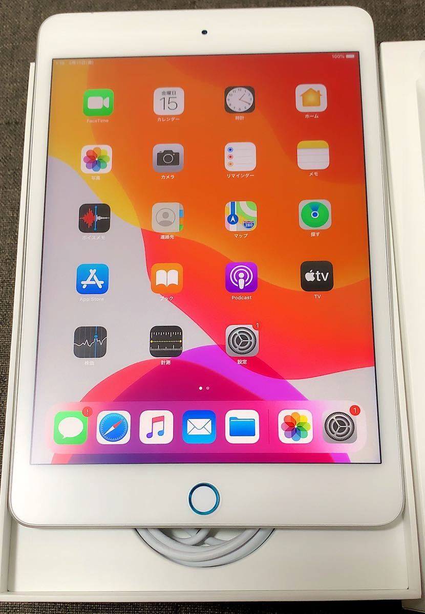 ほぼ未使用】Apple iPad mini 5 (第5世代) MUX62J/A SIMロック解除済み