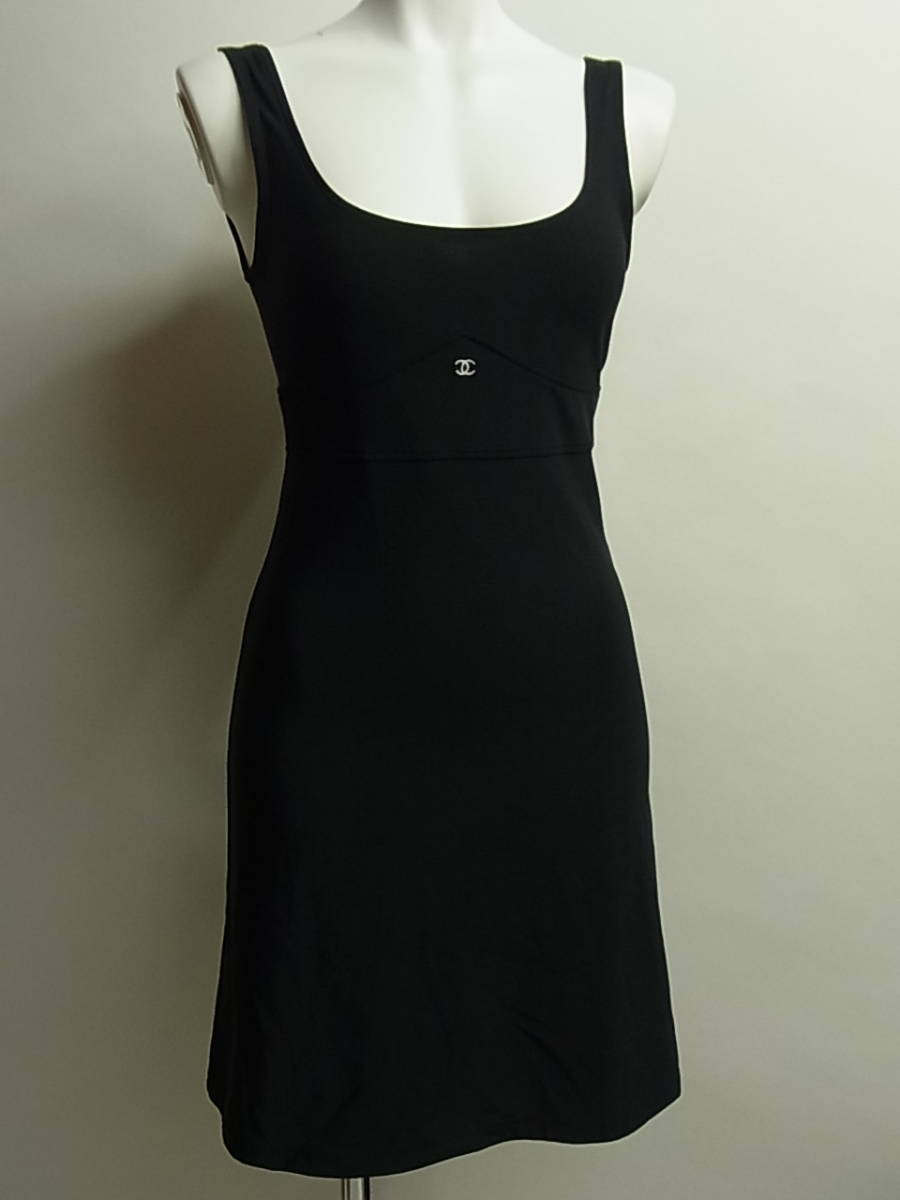 良品 ☆レア☆ ヴィンテージ CHANEL シャネル 97C マイヨ ストレッチ  