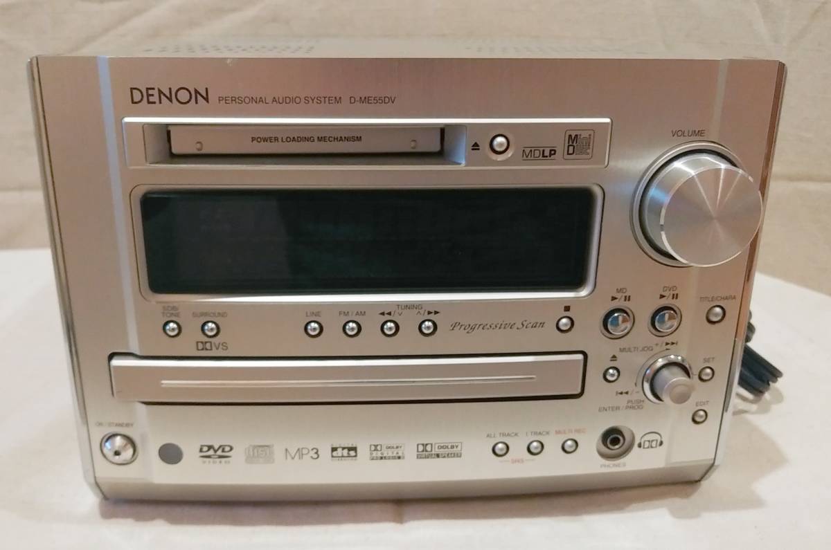 DENON D-ME55DV - ミニコンポ デノン 音響機材 problems W9911652 中古