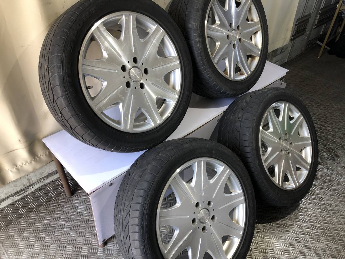 DEEP IMPACT 18インチ 8.0J +38 PCD114.3 5H【245/45ZR18】ATR SPORT タイヤ付4本セット！レクサス トヨタ マークX などに！_2