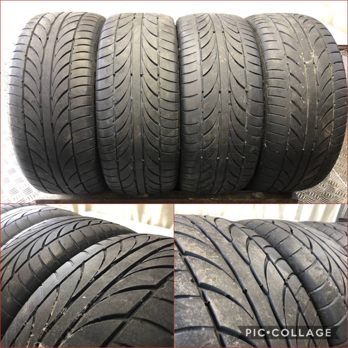 DEEP IMPACT 18インチ 8.0J +38 PCD114.3 5H【245/45ZR18】ATR SPORT タイヤ付4本セット！レクサス トヨタ マークX などに！_7