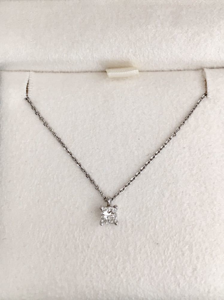 ヴァンドーム青山 ダイヤモンド ネックレス Pt900 0.23ct Pt900