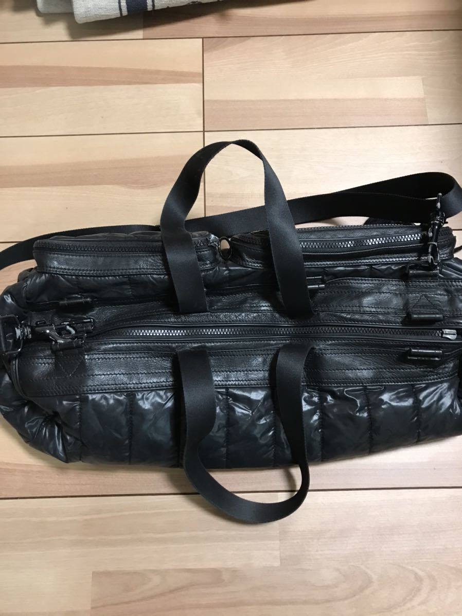 ディオールオム エディ期 05AW 2way ドラムバッグ 黒 ディオールオム エディ期 05AW 2way ドラムバッグ 黒 ディオールオム