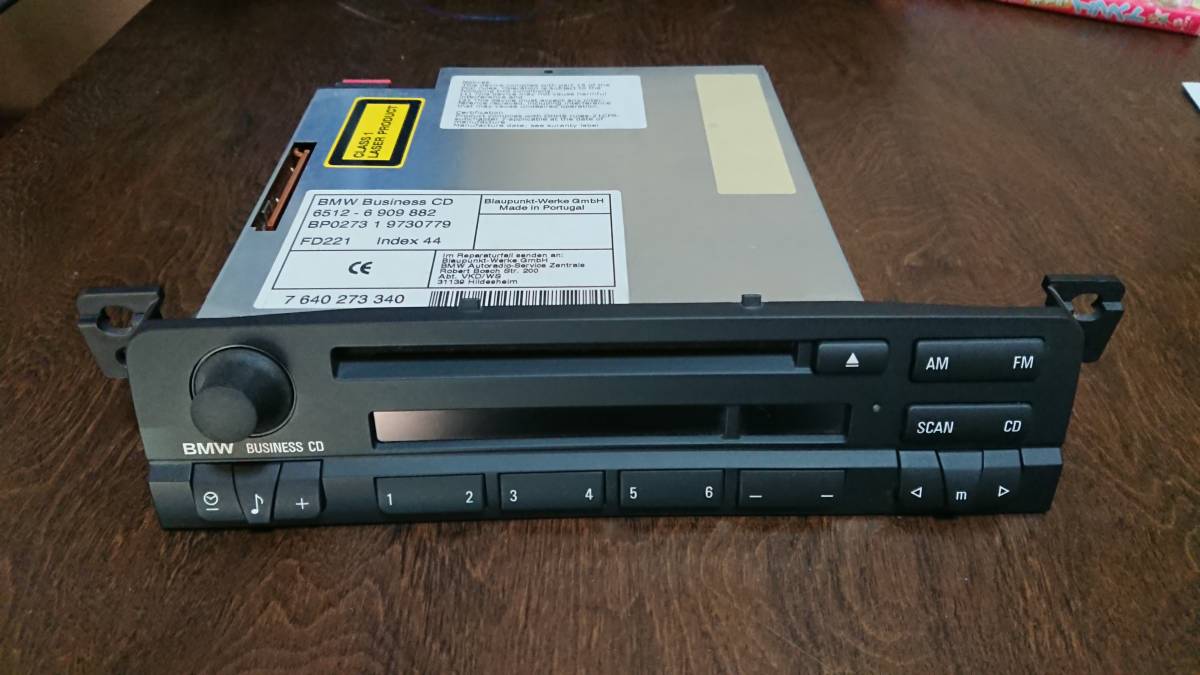 BMW E46 純正 M3 CD 簡単接続 0 Series 1 CDプレーヤー Radio 3 