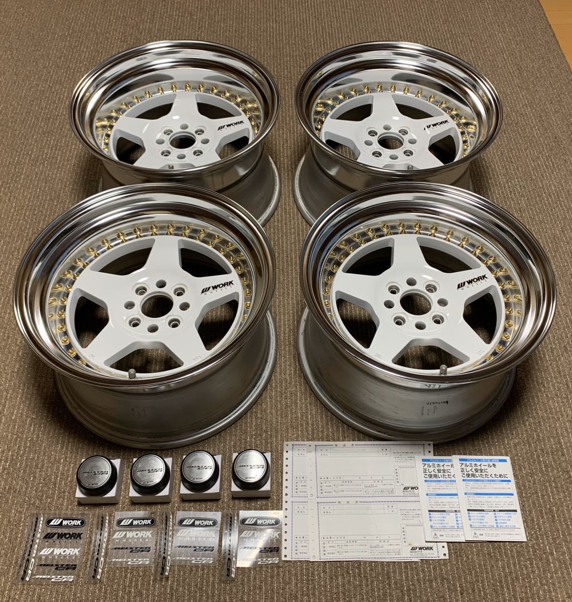 WORK MEISTER CR01 ワーク マイスターCR01 8J 9J 16インチ 5穴
