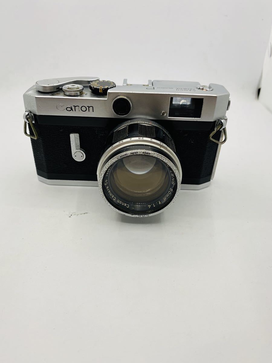 Canon キャノン / P LENS 50mm 1:4 レンジファインダー フィルムカメラ