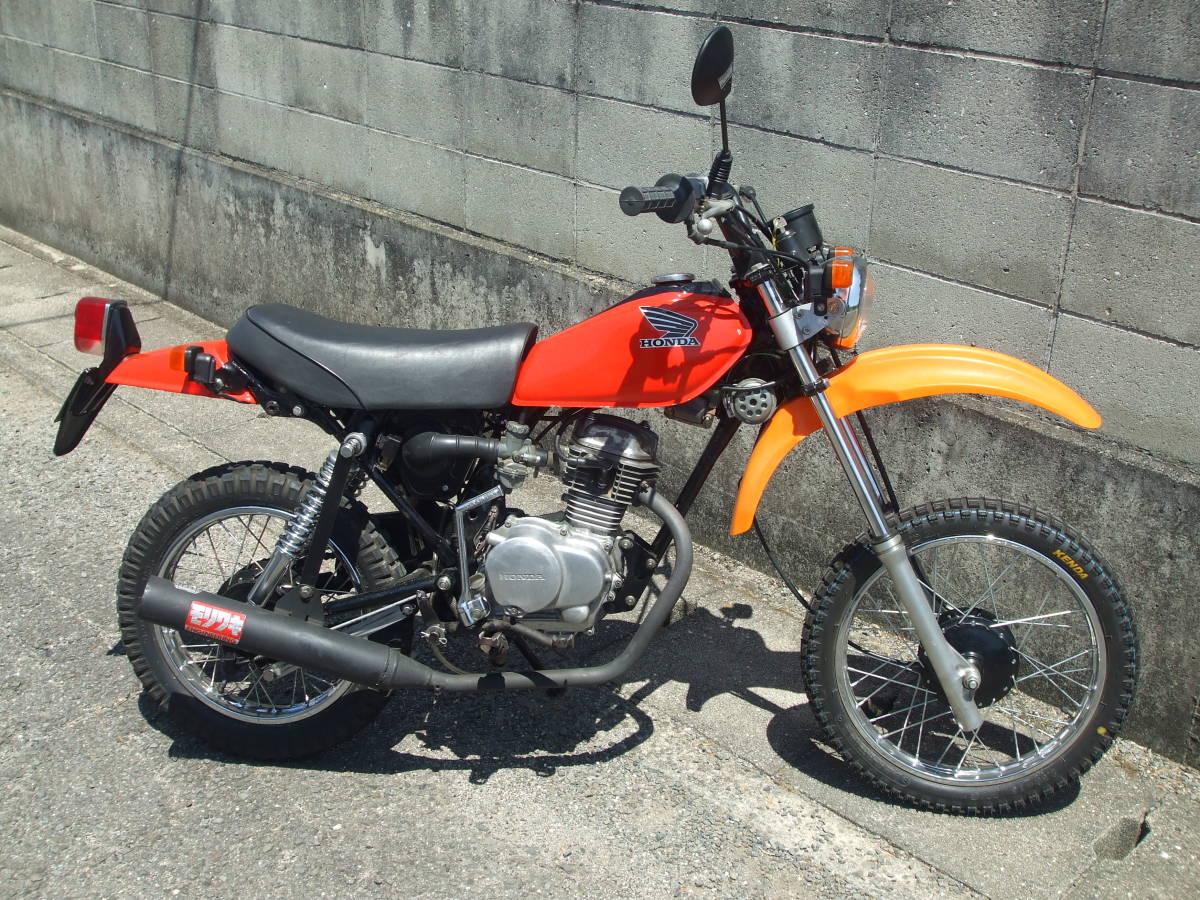 ホンダ XL50s（改） ボアアップ80cc エンジン実働O/H済み 