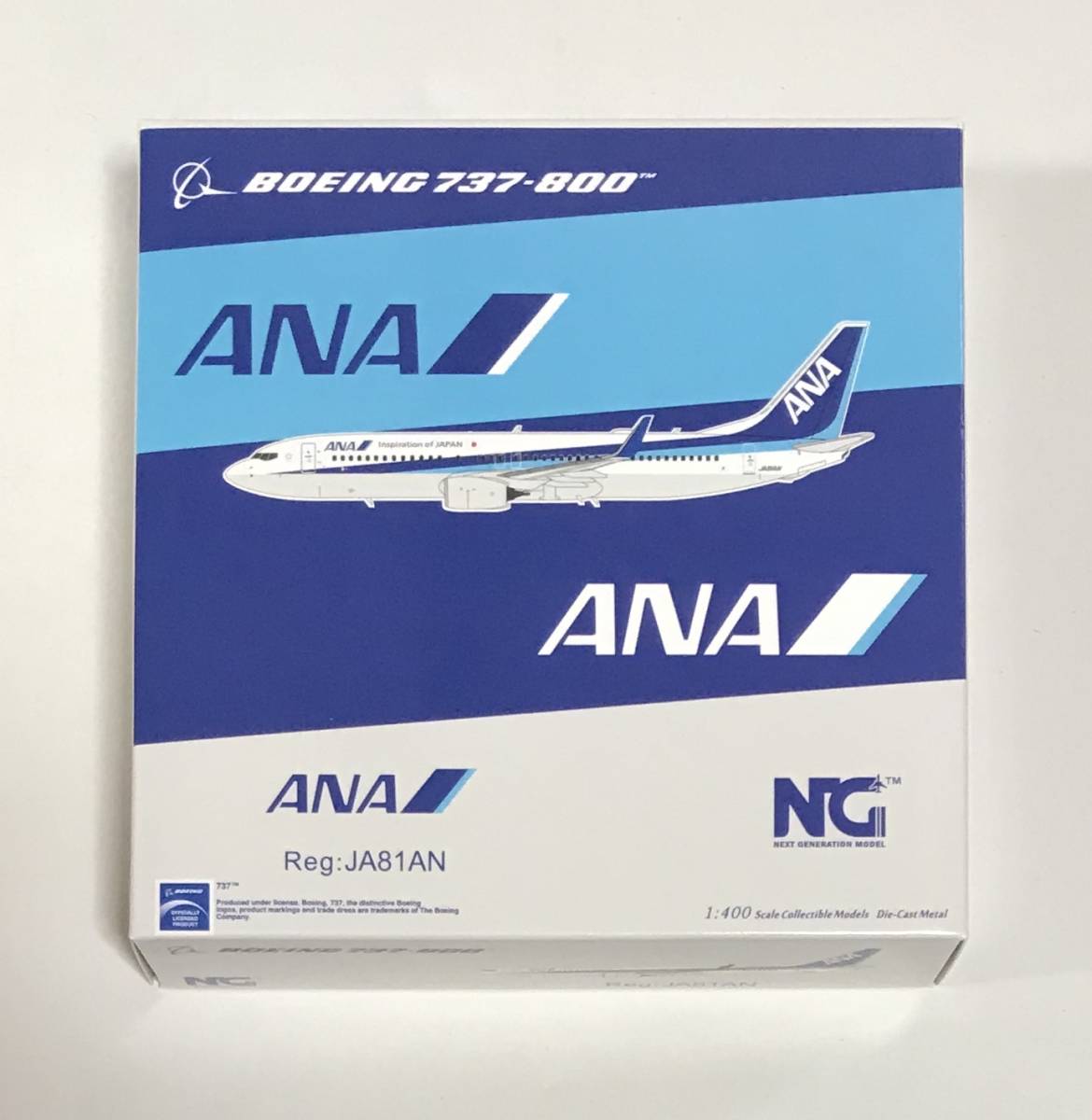 1:400 AeroPolaris ANA B737-800 JA68AN Aircraft Model+Free