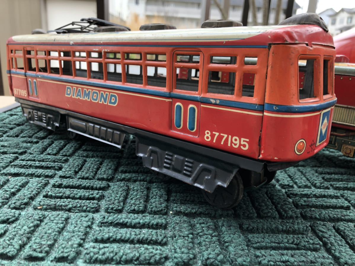 鉄道模型 レトロ 蒸気機関車 ブリキ 金属製 ブリキのおもちゃ 昭和