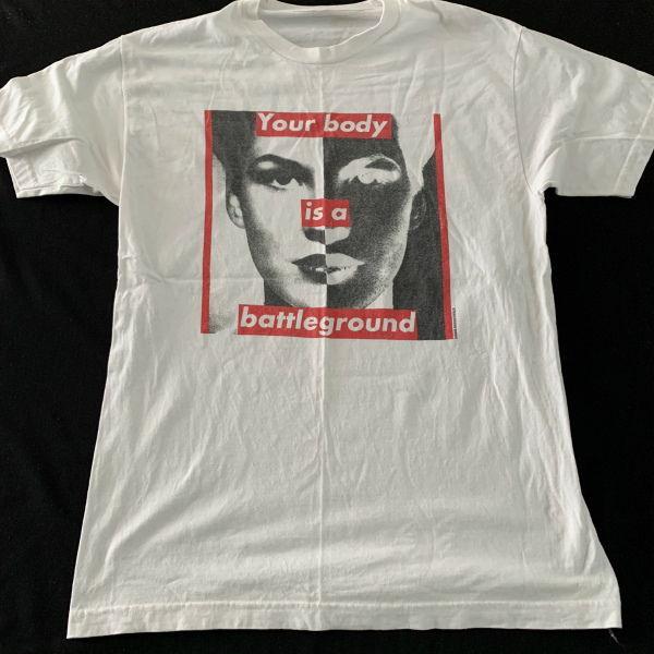 バーバラクルーガー Tシャツ ヴィンテージ コピーライト アートT 写真