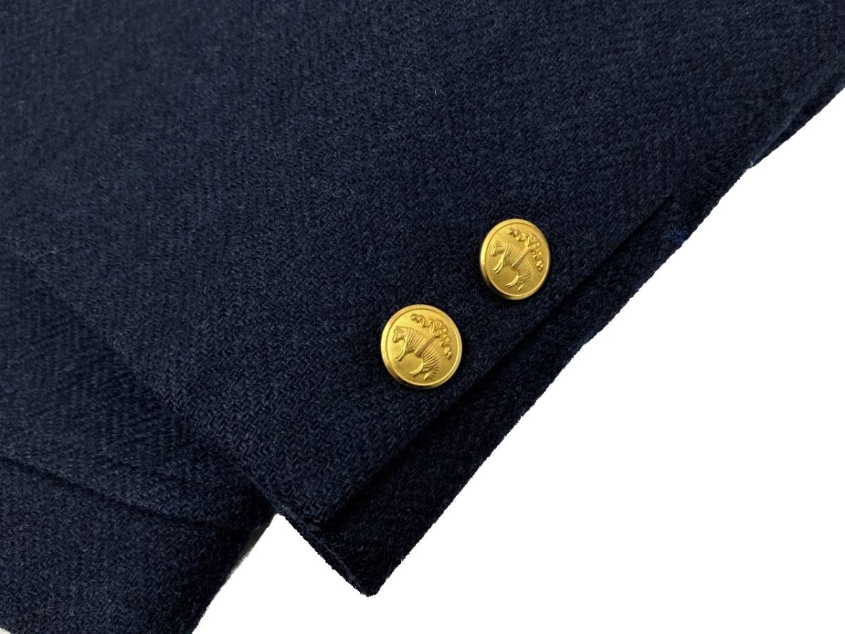 レディース 極美品☆BROOKS BROTHERS テーラードジャケット MOON 金ボタン
