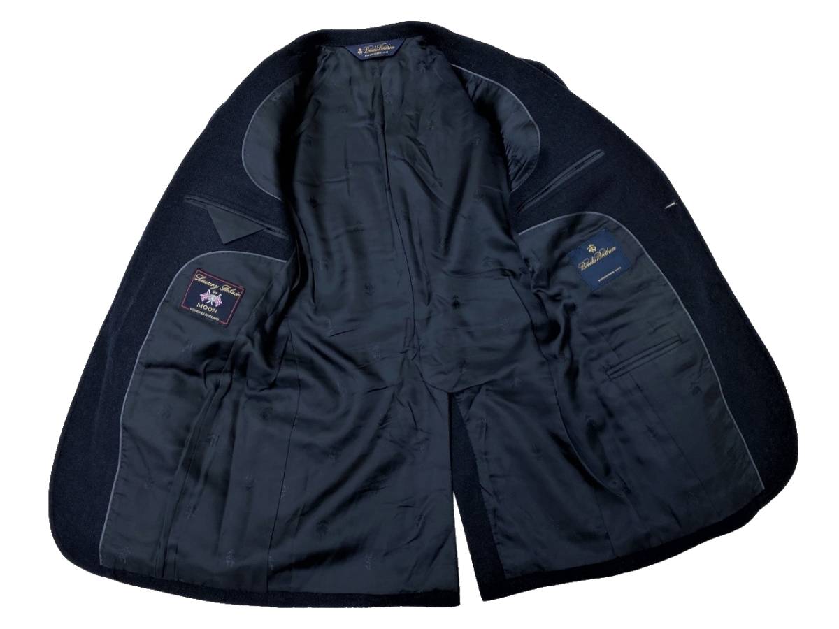 レディース 極美品☆BROOKS BROTHERS テーラードジャケット MOON 金ボタン
