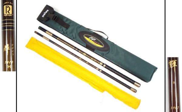 低価，100%新品 〔髭〕FUJIROYAL CARBON ROD カーボンロッド 輝 かがやき 5410 H 輝き 3907 2本 まとめて 釣竿 ケース付 フィッシング 渓流竿 K(渓流竿)｜売買されたオークション情報、yahooの商品情報をアーカイブ公開 渓流竿