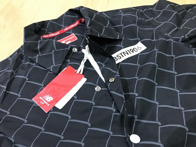 New Balance golf(ニューバランス ゴルフ) METRO ストレッチフェンスプリントコーチジャケット 012-8120005(ブラック)5