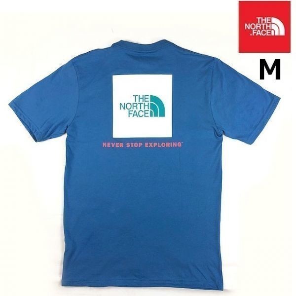 新作登場，人気SALE 1円 売切 正規 THE NORTH FACE ノースフェイス CLIMB ON BOX TEE BOXLOGO ボックスロゴ US限定 半袖 Tシャツ M 青 180902-18(半袖Tシャツ)｜売買されたオークション情報、yahooの商品情報をアーカイブ公開 - オ 男性用