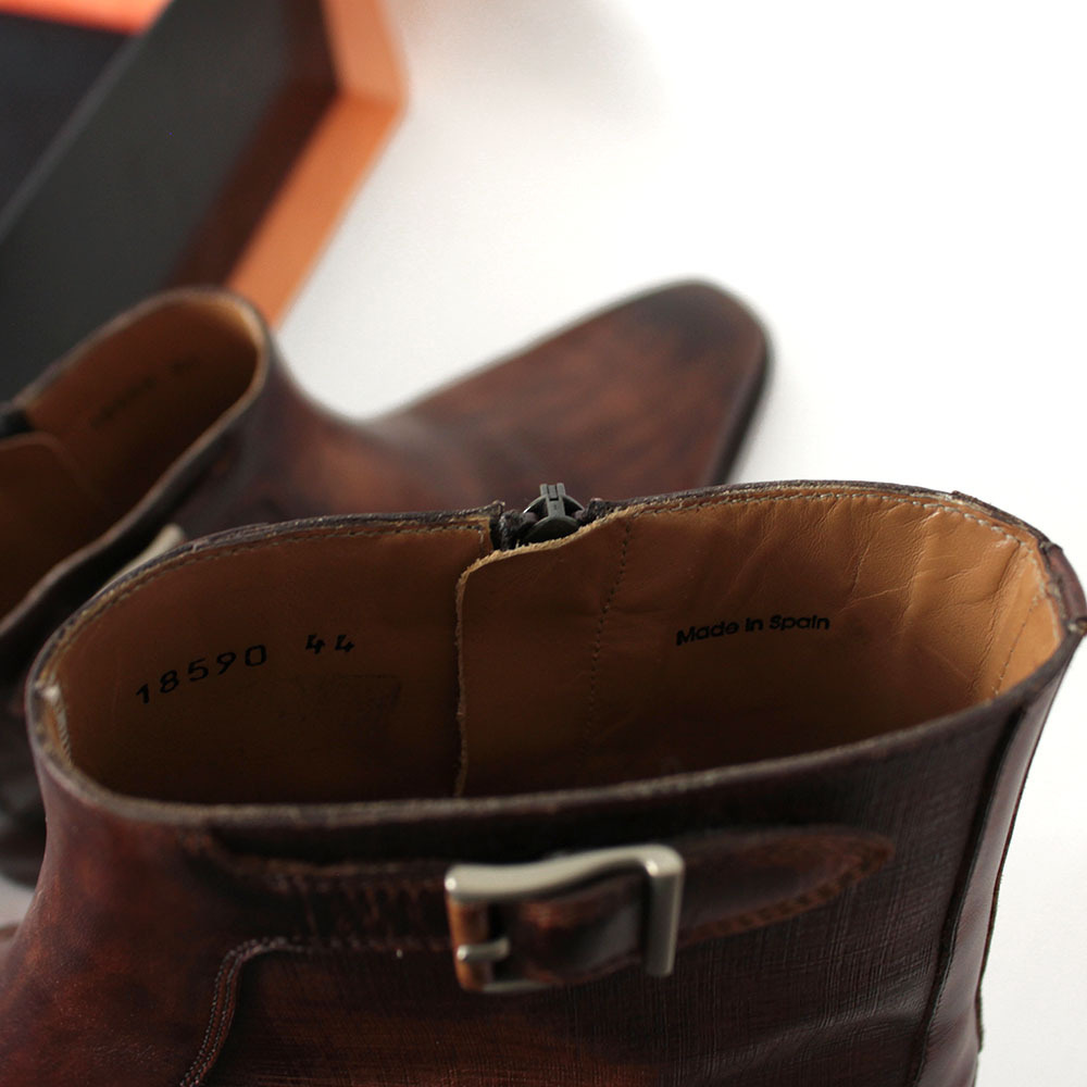 8309】 MAGNANNI マグナーニ サイドジップ ARCADE GRAB.NILE ビジネス
