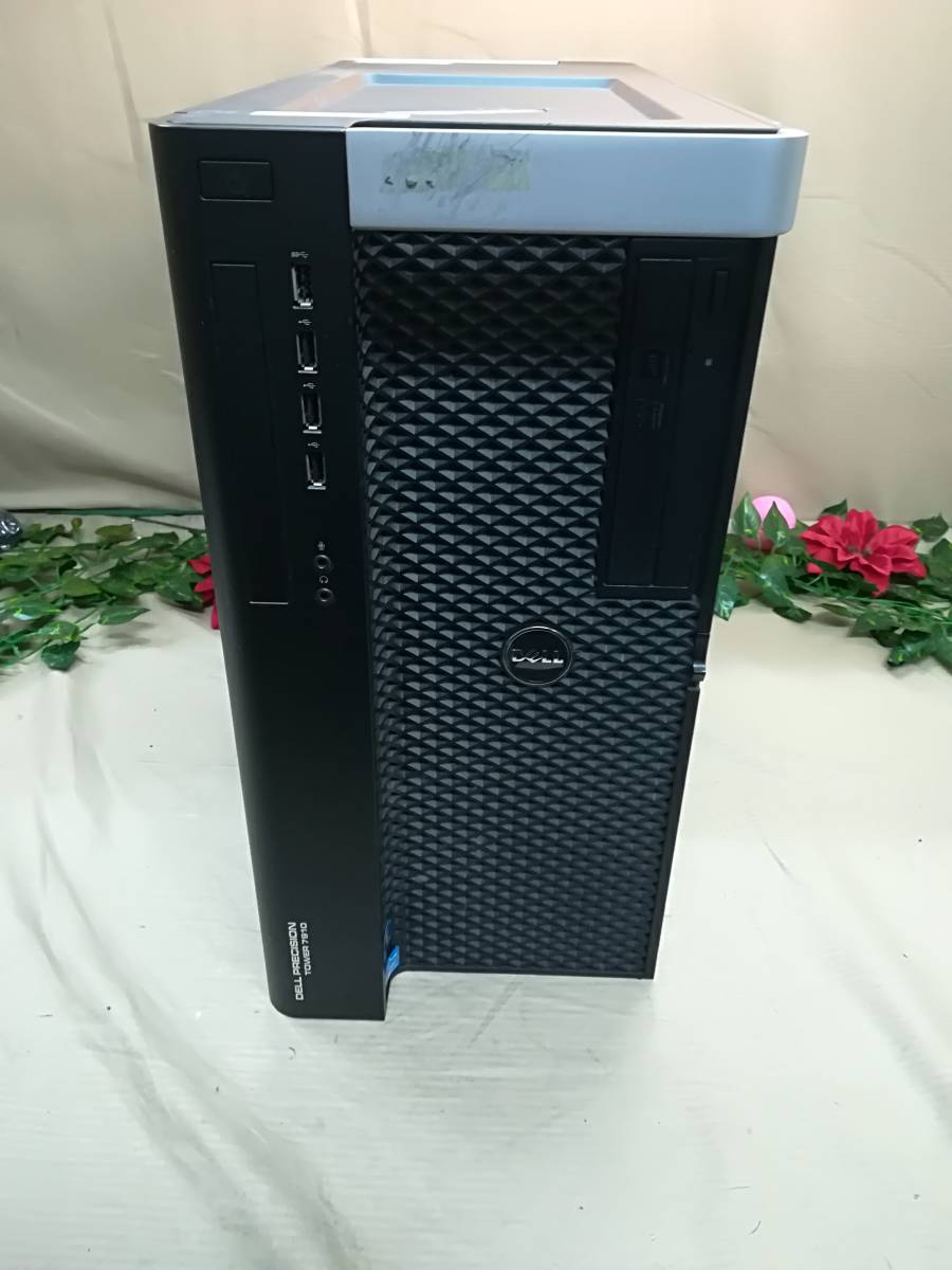 Dell Precision TOWER 7910[QC/intel Xeon E5-2637 v3 3.50Ghz 4コア/仮想8コア/RAM:16GB]動作品