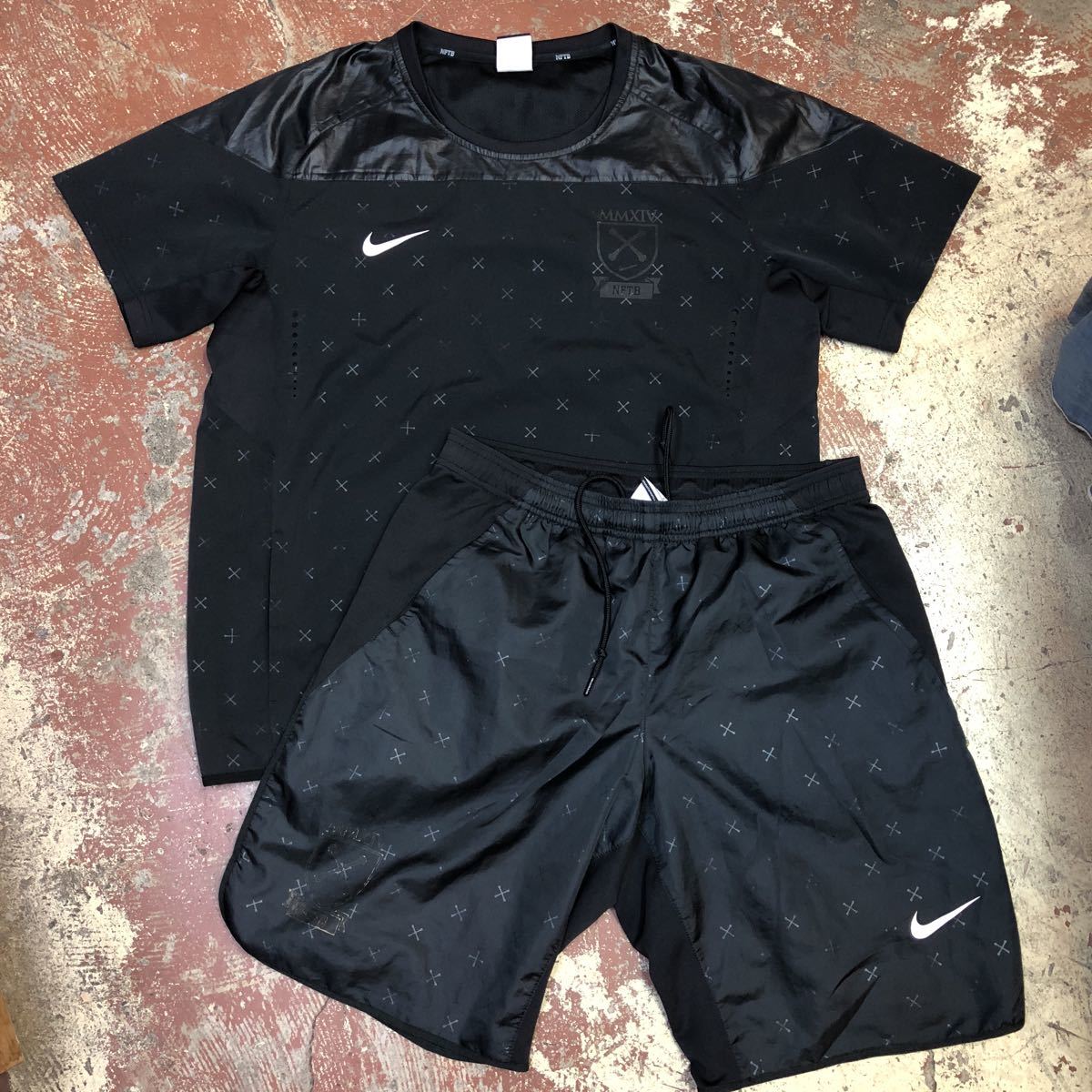 人気の商品通販サイト NIKE ナイキ NFTB ピステ 上下セット 黒 XL L 