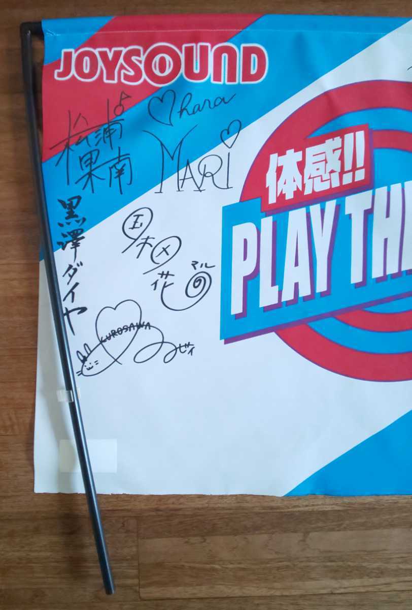 旗 Joysound ラブライブ サンシャイン サイン入り 高海 千歌 松浦 果南 桜内 梨子 黒澤 ダイヤ 国木田 花丸 渡辺 曜 津島 善子 ルビ コミック アニメグッズ 売買されたオークション情報 Yahooの商品情報をアーカイブ公開 オークファン Aucfan Com