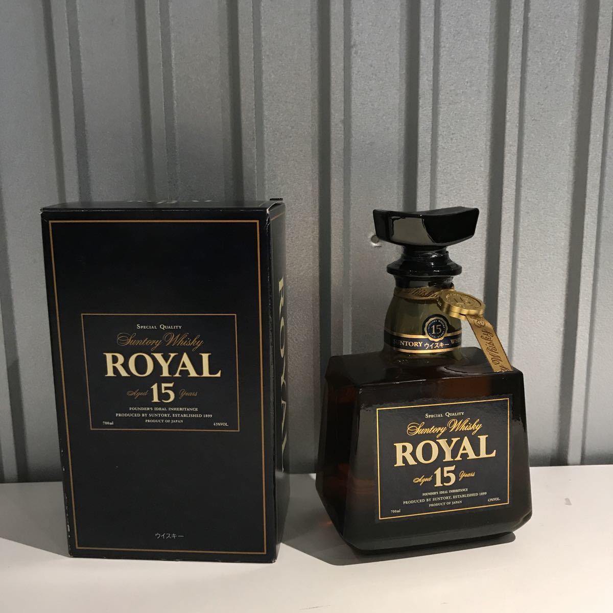 ◇未開栓 サントリー ウイスキー ローヤル 15年 750ml 43% 未開栓