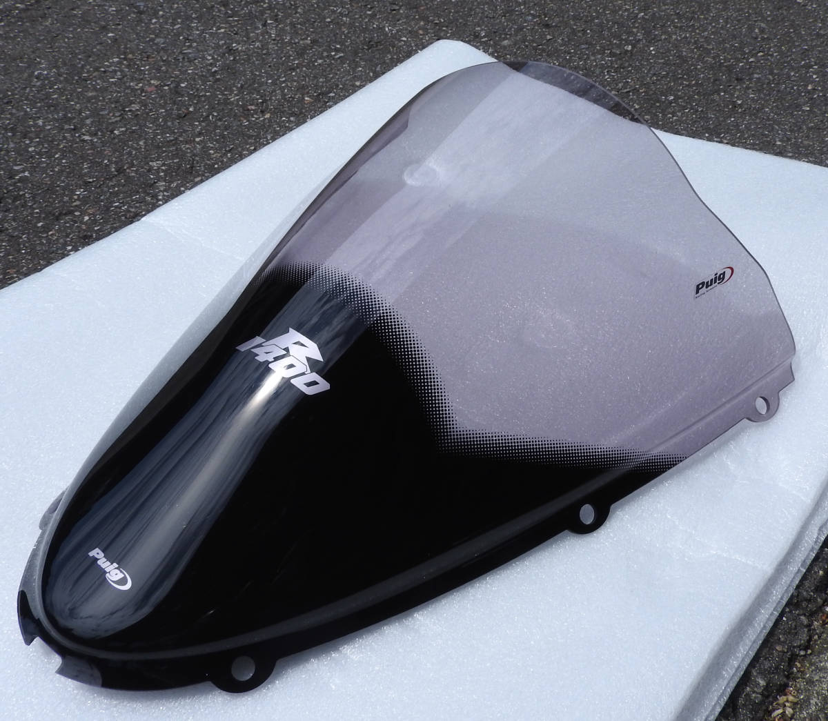 kawasaki ZZR-1400 ZX-14R Puig レーシングスクリーン KAWASAKI