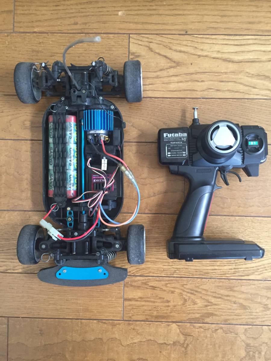 タミヤ TAMIYA プロポ TT-01シャーシ バッテリーフル 充電器 RCカー TT