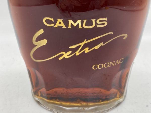 0504-176K⑤3368　CAMUS　カミュ　EXTRA　エクストラ　COGNAC　コニャック　ブランデー　古酒　700ml　ALC40％　未開栓　箱付き カミュ エクストラ CAMUS ロングネック で購入 INTENSELY