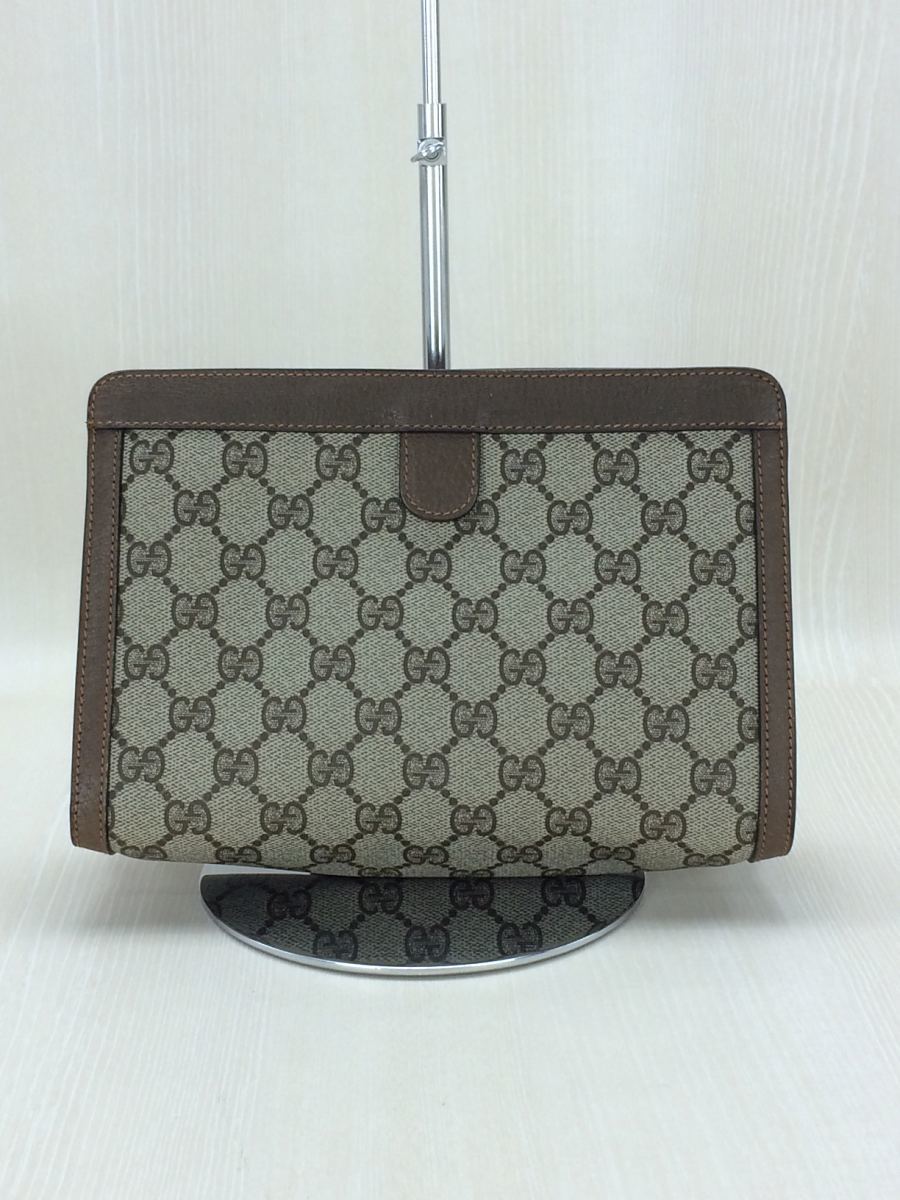 GUCCI◇GG柄/シェリーライン/オールドグッチ/クラッチ/バック/ポーチ
