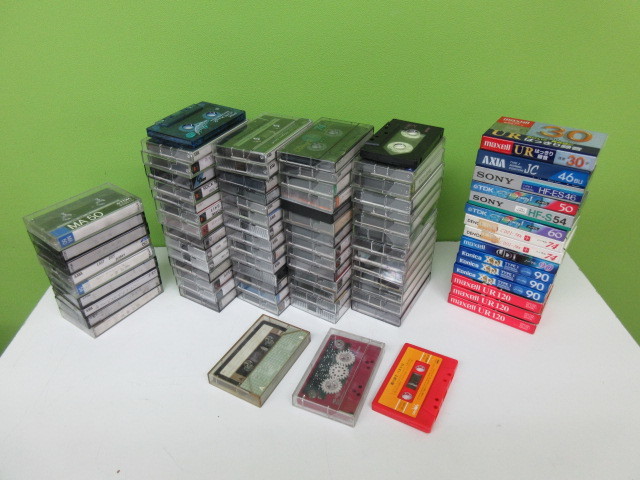 ORE-2 【未使用　中古】 SONY TDK maxell 他　カセットテープ　メタル ハイポジ ノーマル　タイプⅢ　Dr.ジキル他　まとめて　84本 TDK SONY メルカリ 0 used 19本セットノーマルポジション